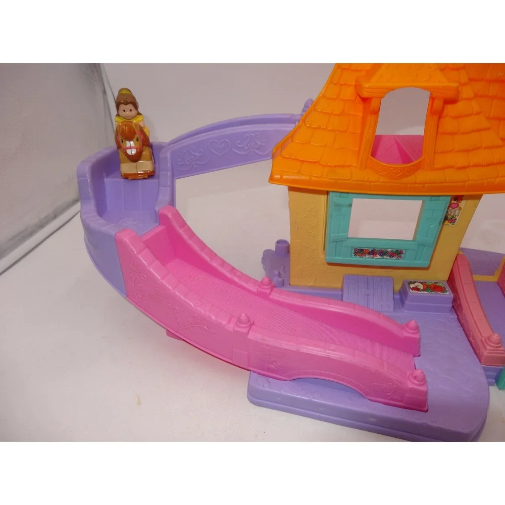 Fisher Price Little People Belle's Klip Klop Cottage Disney‎ Princess Belle